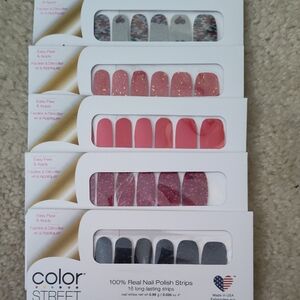 Color Street Glamorous Nail Strips Collection